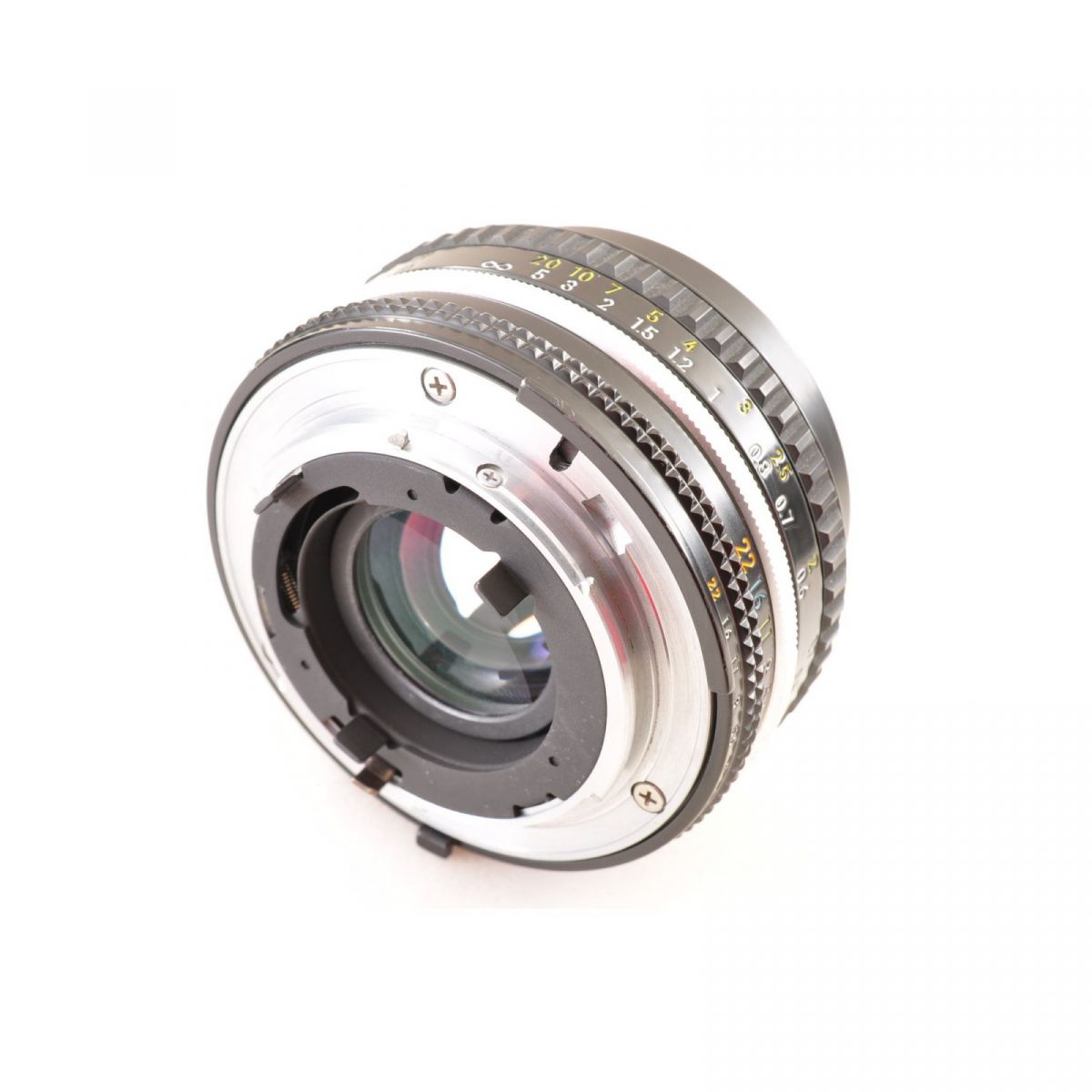 【中古】Nikon Nikkor AI-S 50mm F1.8 パンケーキMF単焦点レンズ