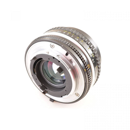 【中古】Nikon Nikkor AI-S 50mm F1.8 パンケーキMF単焦点レンズ