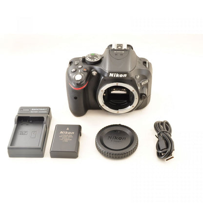 *Mint* Nikon D5200 24.1MP Digital SLR DSLR Camera Black 10040shots #4678