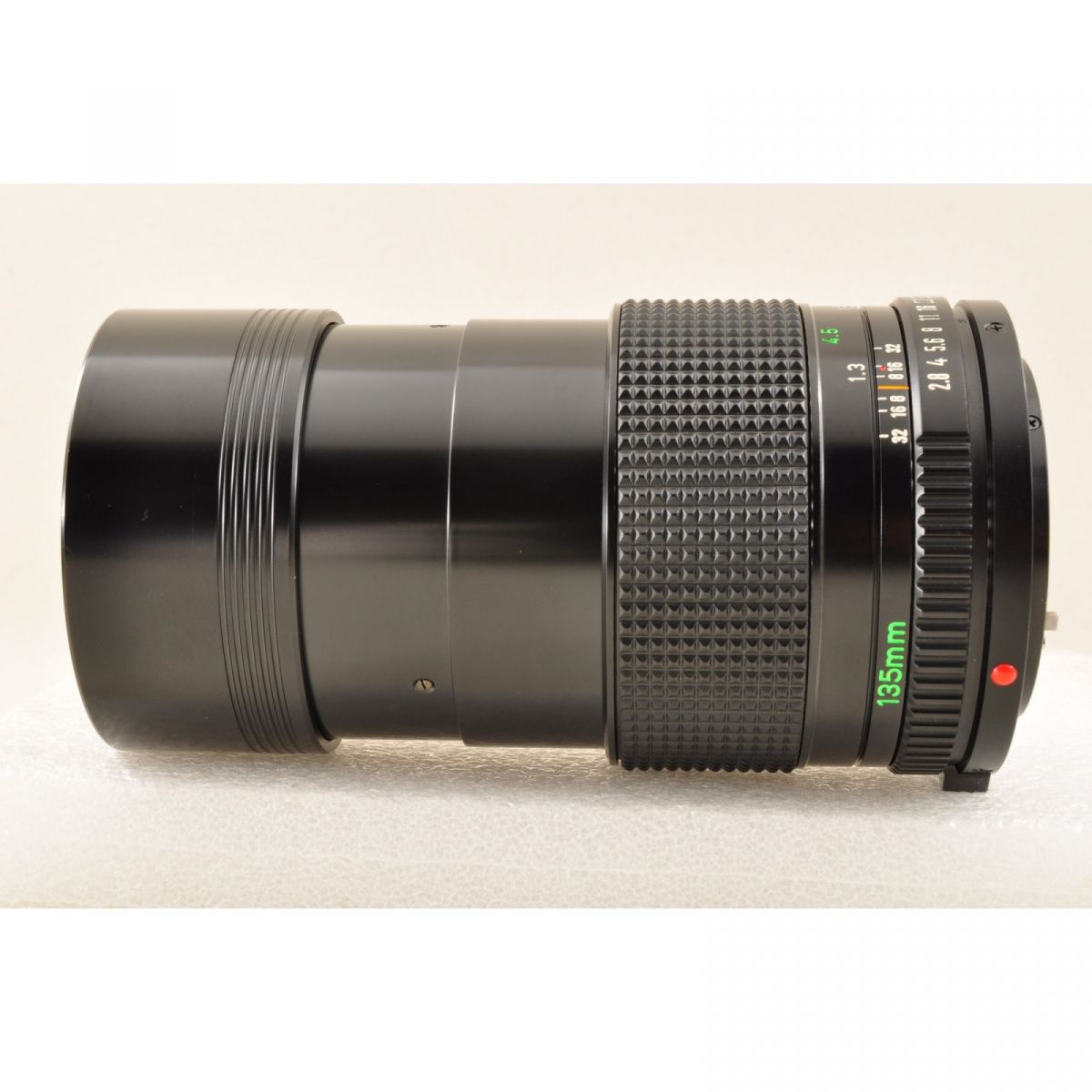 【中古】Canon AE-1 シルバー + New FD 135mm F2.8 望遠レンズセット