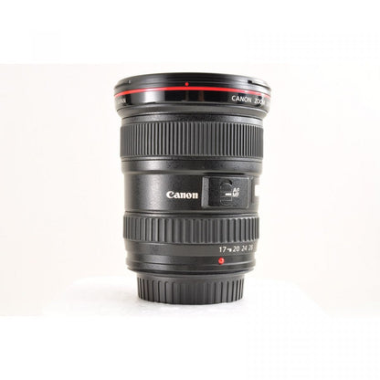 【中古】Canon EF 17-40mm f/4 L USM AF ズームレンズ フード