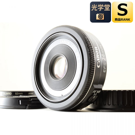 【中古】Canon EF-S 24mm F2.8 STM 単焦点 Canon EF-Sマウント用 カメラレンズ 交換レンズ キャノン