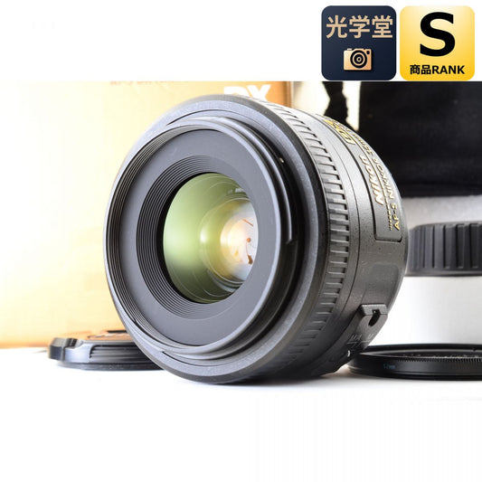 【中古】Nikon AF-S DX 35mm F1.8G 元箱 単焦点レンズ カメラレンズ 交換レンズ ニコン