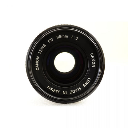 【中古】Canon New FD 35mm f/2 単焦点レンズ マニュアルフォーカス