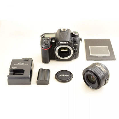 【中古】Nikon D7000 AF-S DX 35mm F1.8G 単焦点レンズ  一眼レフ  デジタルカメラ