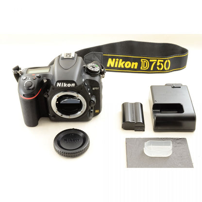 【中古】Nikon D750 24.3MP 一眼レフ デジタルカメラ