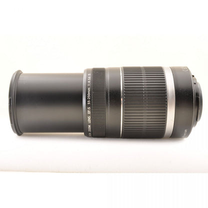 【中古】Canon EF-S 55-250mm F4-5.6 IS ズームレンズ 望遠レンズ