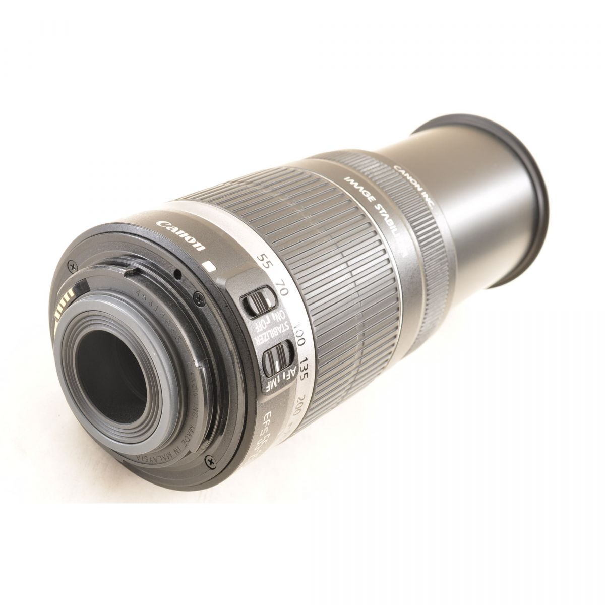 【中古】Canon EF-S 55-250mm F4-5.6 IS ズームレンズ 望遠レンズ