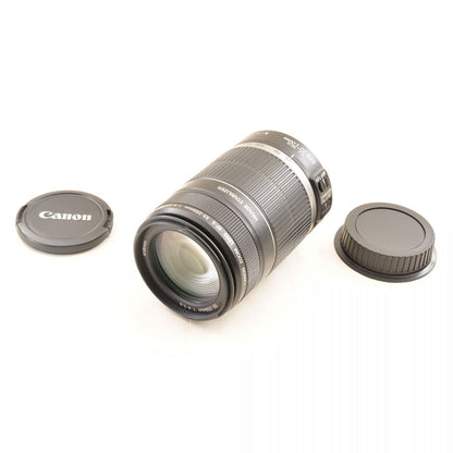 【中古】Canon EF-S 55-250mm F4-5.6 IS ズームレンズ 望遠レンズ