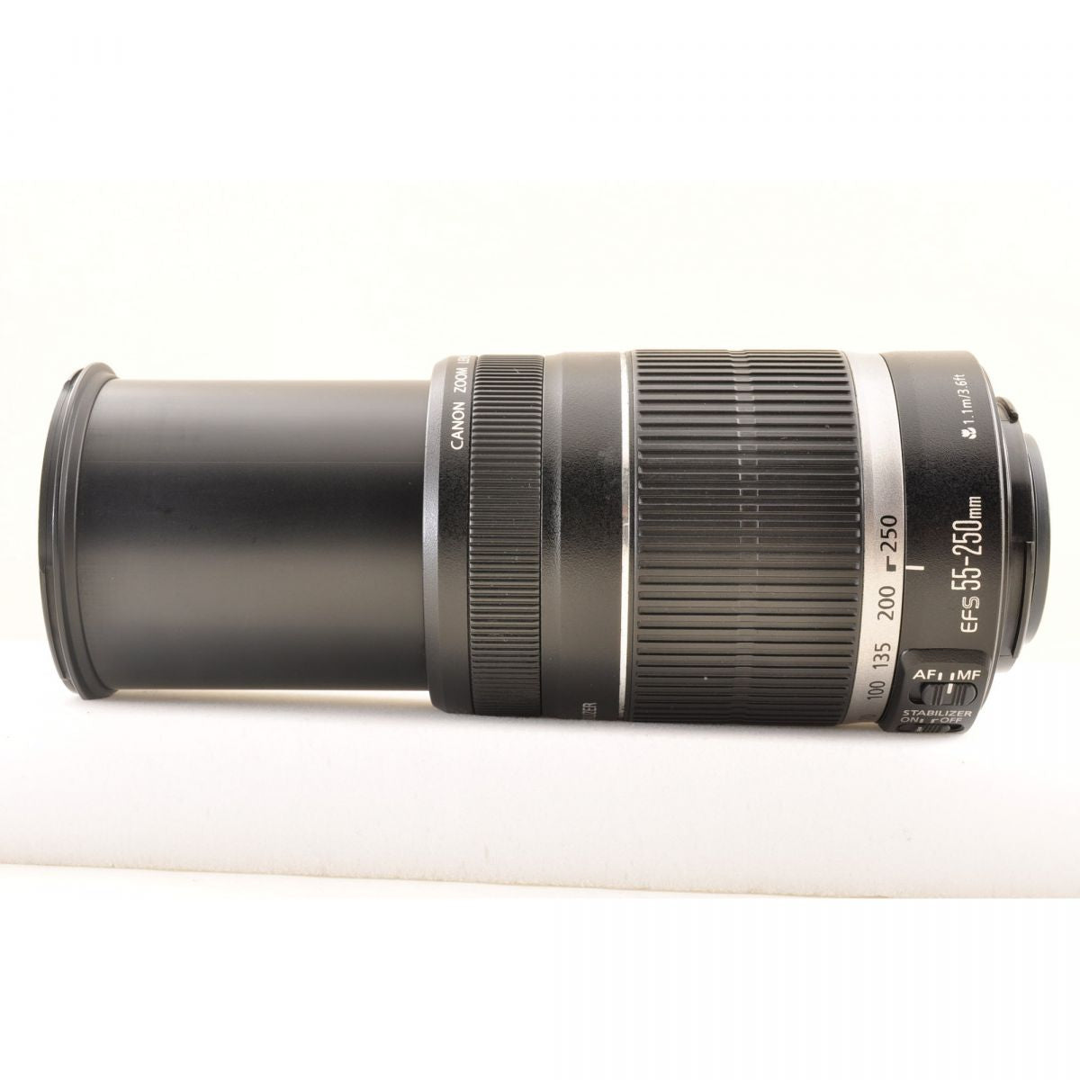 【中古】Canon EF-S 55-250mm F4-5.6 IS ズームレンズ 望遠レンズ