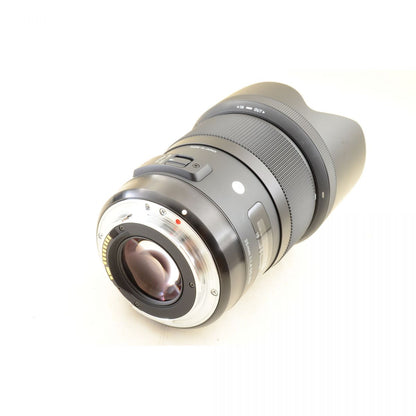 【中古】Sigma Art 35mm F1.4 DG HSM Canon EFマウント用 単焦点レンズ