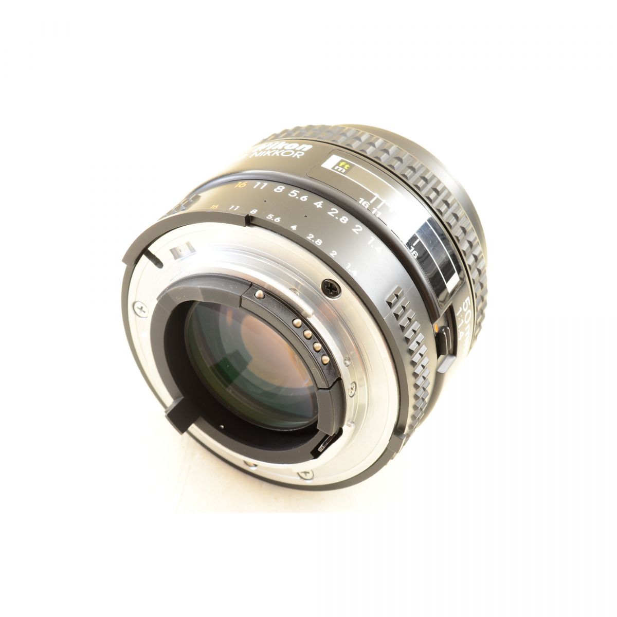 【中古】Nikon AF Nikkor 50mm F1.4 Nikon Fマウント用 単焦点レンズ