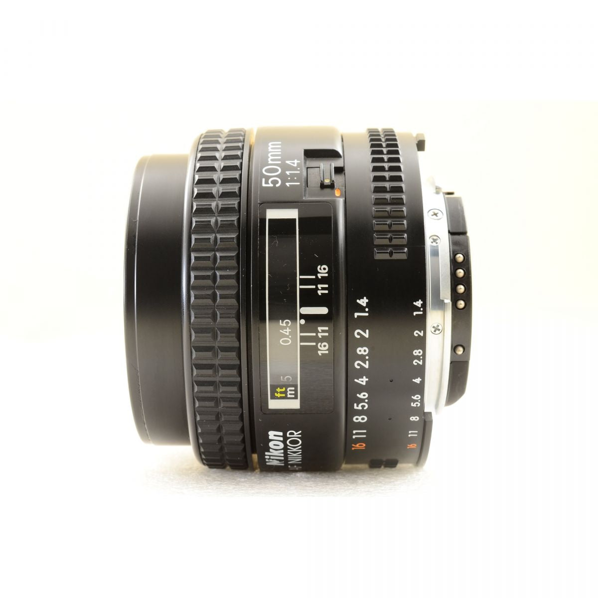 【中古】Nikon AF Nikkor 50mm F1.4 Nikon Fマウント用 単焦点レンズ