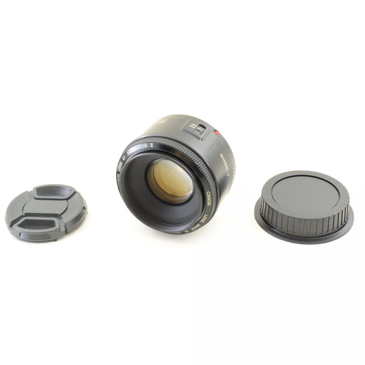 【中古】Canon EF 50mm f/1.8 II Canon EFマウント用 単焦点レンズ カメラレンズ 交換レンズ キャノン