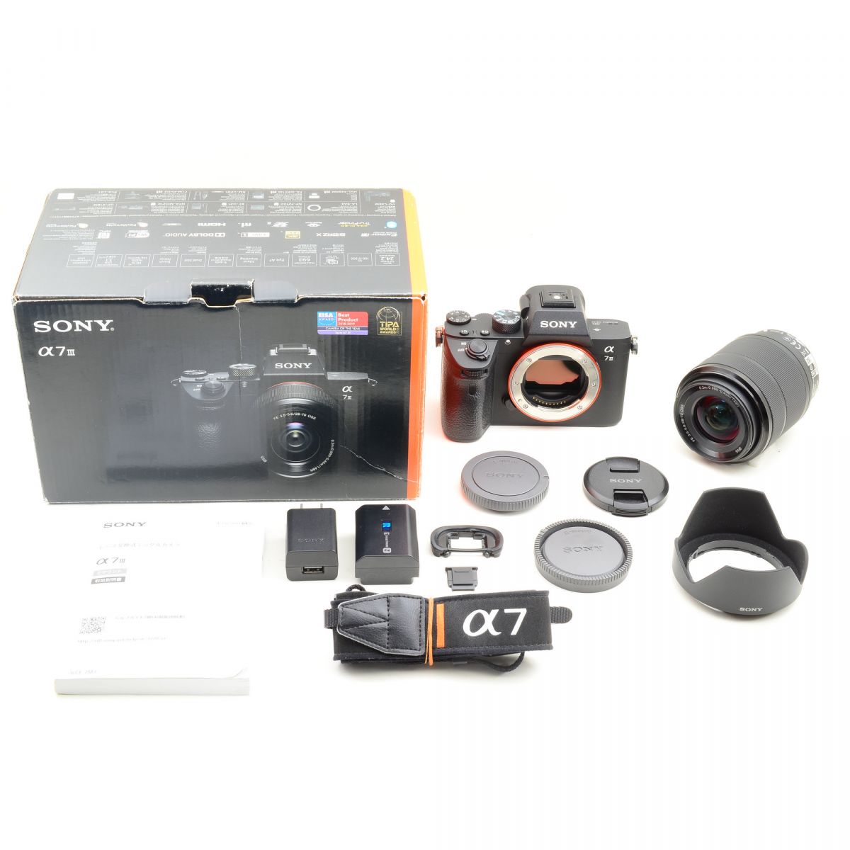 【中古】SONY α7 III ミラーレスカメラ ILCE-7M3 FE 28-70mm ズームレンズキット デジカメ ソニー