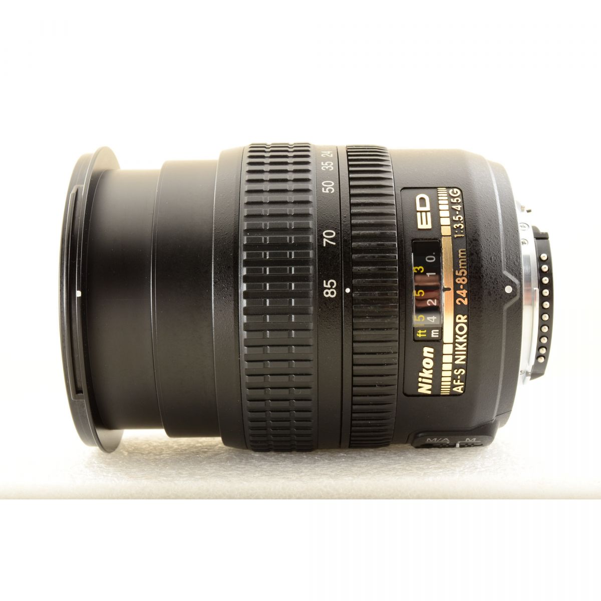 【中古】Nikon AF-S 24-85mm f/3.5-4.5 G ED 元箱 フード ズーム カメラレンズ 交換レンズ ニコン