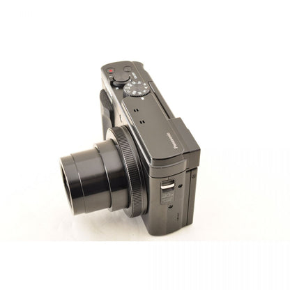 【中古】Panasonic LUMIX TZ95D コンパクト デジタルカメラ ブラック 元箱 ケース デジカメ パナソニック