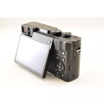 【中古】Panasonic LUMIX TZ95D コンパクト デジタルカメラ ブラック 元箱 ケース デジカメ パナソニック