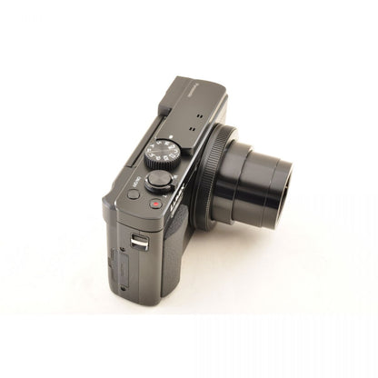 【中古】Panasonic LUMIX TZ95D コンパクト デジタルカメラ ブラック 元箱 ケース デジカメ パナソニック