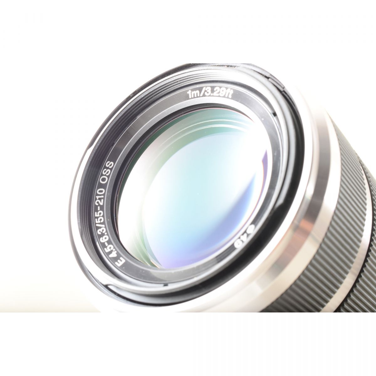 【中古】Sony E 55-210mm f/4.5-6.3 OSS SEL55210 ズーム 交換レンズ フード ソニー カメラレンズ