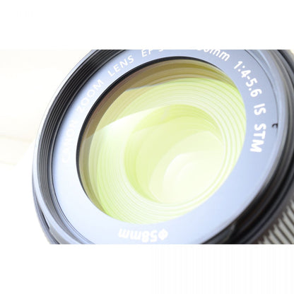 【中古】Canon EF-S 55-250mm f/4-5.6 IS STM ズーム 交換レンズ キャノン カメラレンズ 交換レンズ