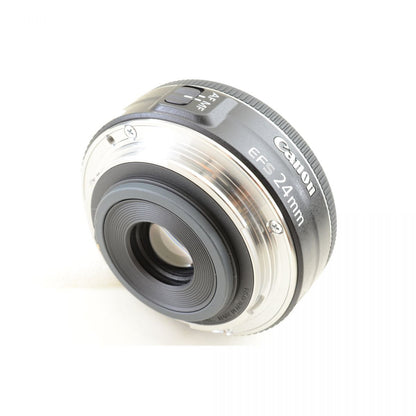 【中古】Canon EF-S 24mm f/2.8 STM 単焦点 パンケーキ カメラレンズ 交換レンズ キャノン