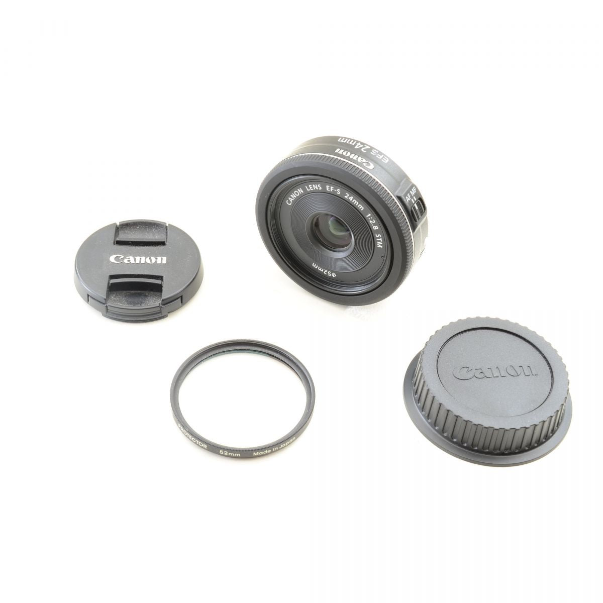 【中古】Canon EF-S 24mm f/2.8 STM 単焦点 パンケーキレンズ カメラレンズ 交換レンズ キヤノン