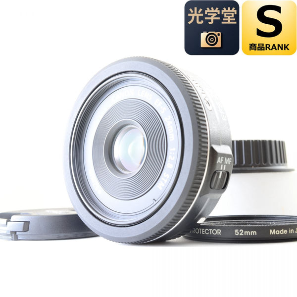 【中古】Canon EF-S 24mm f/2.8 STM 単焦点 パンケーキレンズ カメラレンズ 交換レンズ キヤノン