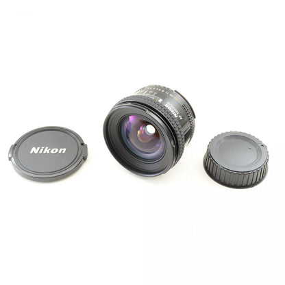 【中古】Nikon AF NIKKOR 20mm f/2.8 広角 単焦点 カメラレンズ 交換レンズ ニコン