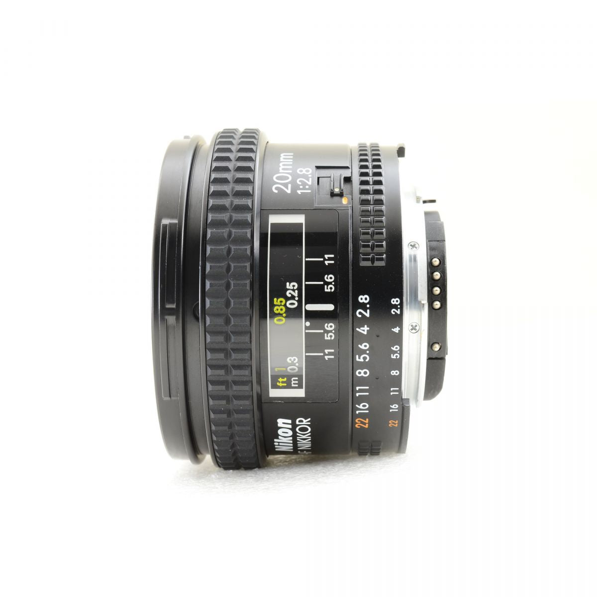 【中古】Nikon AF NIKKOR 20mm f/2.8 広角 単焦点 カメラレンズ 交換レンズ ニコン