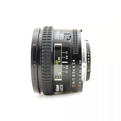 【中古】Nikon AF NIKKOR 20mm f/2.8 広角 単焦点 カメラレンズ 交換レンズ ニコン