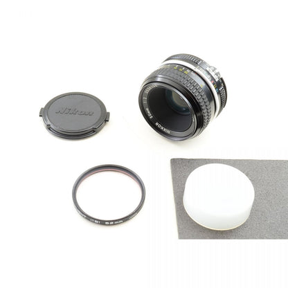 【中古】Nikon Ai 50mm f/2 単焦点 カメラレンズ 交換レンズ ニコン