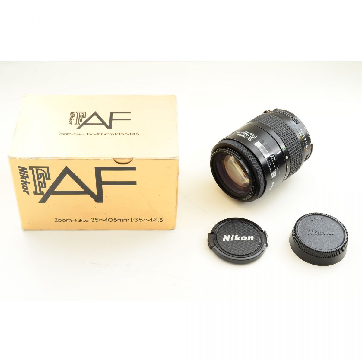 【中古】Nikon AF 35-105mm f/3.5-4.5 D 元箱 ズーム カメラレンズ 交換レンズ ニコン