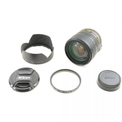【中古】Nikon AF-S 24-85mm f/3.5-4.5G ED フード ズーム カメラレンズ 交換レンズ ニコン