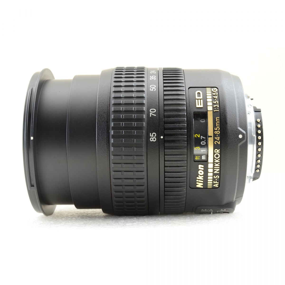 【中古】Nikon AF-S 24-85mm f/3.5-4.5G ED フード ズーム カメラレンズ 交換レンズ ニコン
