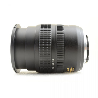 【中古】Nikon AF-S 24-85mm f/3.5-4.5G ED フード ズーム カメラレンズ 交換レンズ ニコン