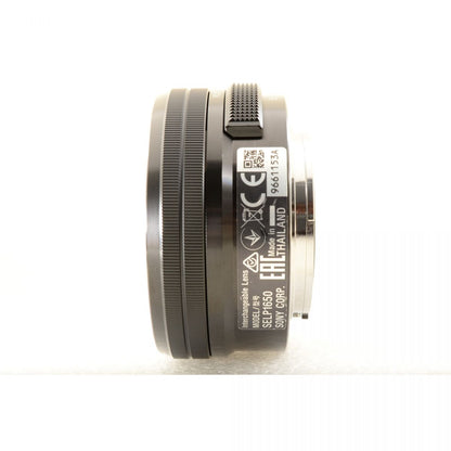 【中古】Sony E PZ 16-50mm f/3.5-5.6 OSS ブラック ズーム カメラレンズ 交換レンズ ソニー