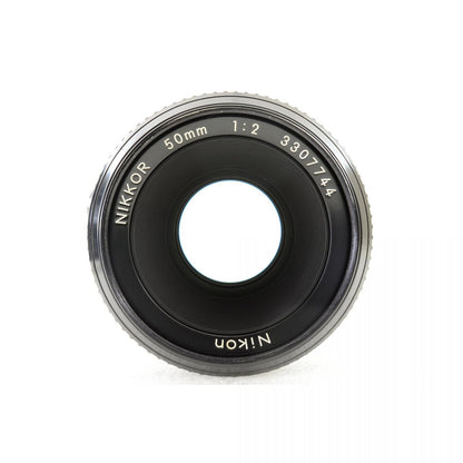 【中古】Nikon non-Ai 50mm f/2 単焦点 カメラレンズ 交換レンズ ニコン