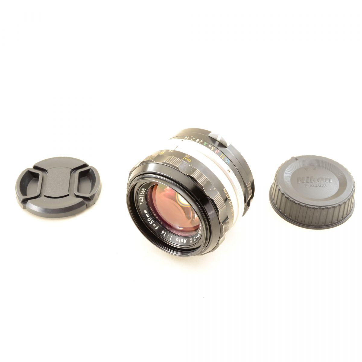 【中古】Nikon non-Ai NIKKOR-S.C 50mm f/1.4 単焦点 カメラレンズ 交換レンズ ニコン