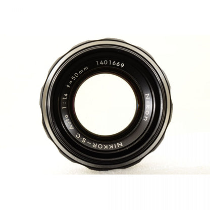 【中古】Nikon non-Ai NIKKOR-S.C 50mm f/1.4 単焦点 カメラレンズ 交換レンズ ニコン