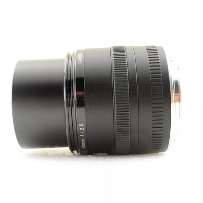【中古】Canon EF 50mm f/2.5 Compact Macro 単焦点 カメラレンズ 交換レンズ キャノン