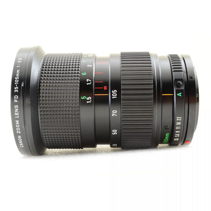 【中古】Canon New FD 35-105mm f/3.5 ズーム カメラレンズ 交換レンズ キャノン