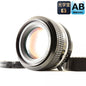 【中古】Nikon New NIKKOR 50mm f/1.4 非Ai 50mm f/1.4 単焦点 カメラレンズ 交換レンズ フード付 ニコン