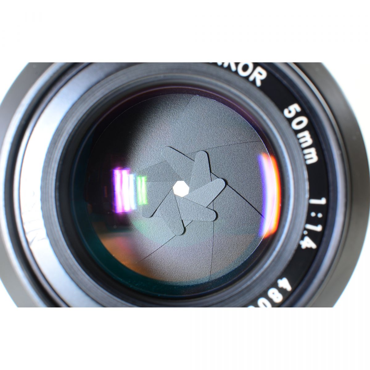 【中古】Nikon Ai NIKKOR 50mm f/1.4 50mm f/1.4 単焦点 カメラレンズ 交換レンズ ニコン