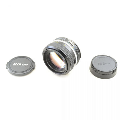 【中古】Nikon Ai NIKKOR 50mm f/1.4 50mm f/1.4 単焦点 カメラレンズ 交換レンズ ニコン