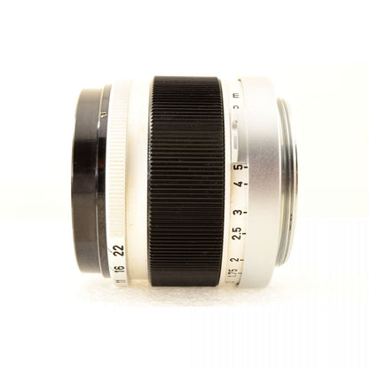 【中古】Canon 50mm f/1.8 L39 シルバー 単焦点 カメラレンズ 交換レンズ キヤノン