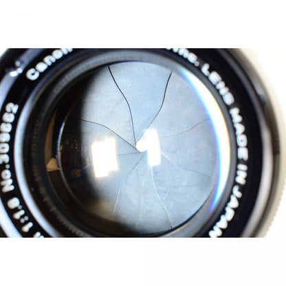 【中古】Canon 50mm f/1.8 L39 シルバー 単焦点 カメラレンズ 交換レンズ キヤノン