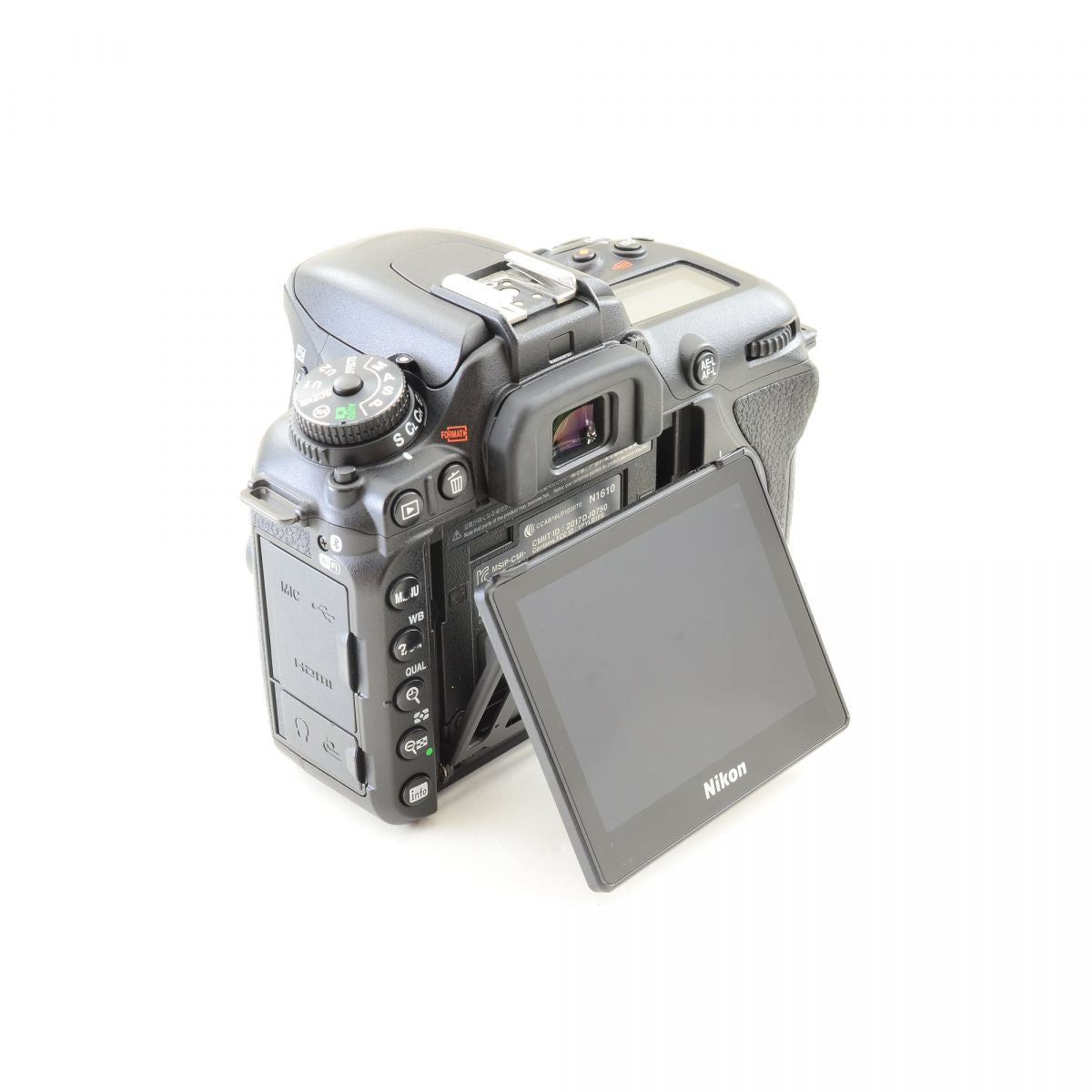 【中古】Nikon D7500 20.9MP 一眼レフ ブラック デジタルカメラ ニコン