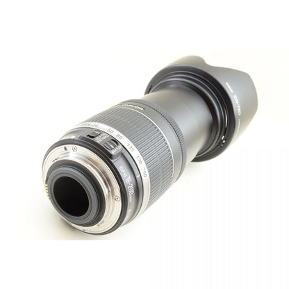 【中古】Canon EF-S 18-200mm f/3.5-5.6 IS ズーム カメラレンズ 交換レンズ 元箱 フード付 キヤノン