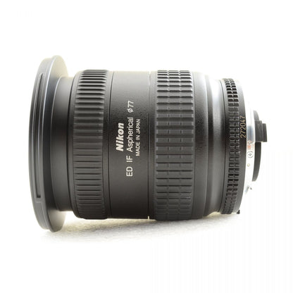 【中古】Nikon AF 18-35mm f/3.5-4.5D ED ズーム カメラレンズ 交換レンズ フード 元箱付 ニコン